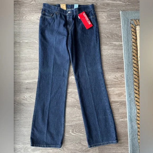 NWT Deadstock Vintage Y2K 2001 Superlow Bootcut Levi’s size 11 Junior - Picture 13 of 13